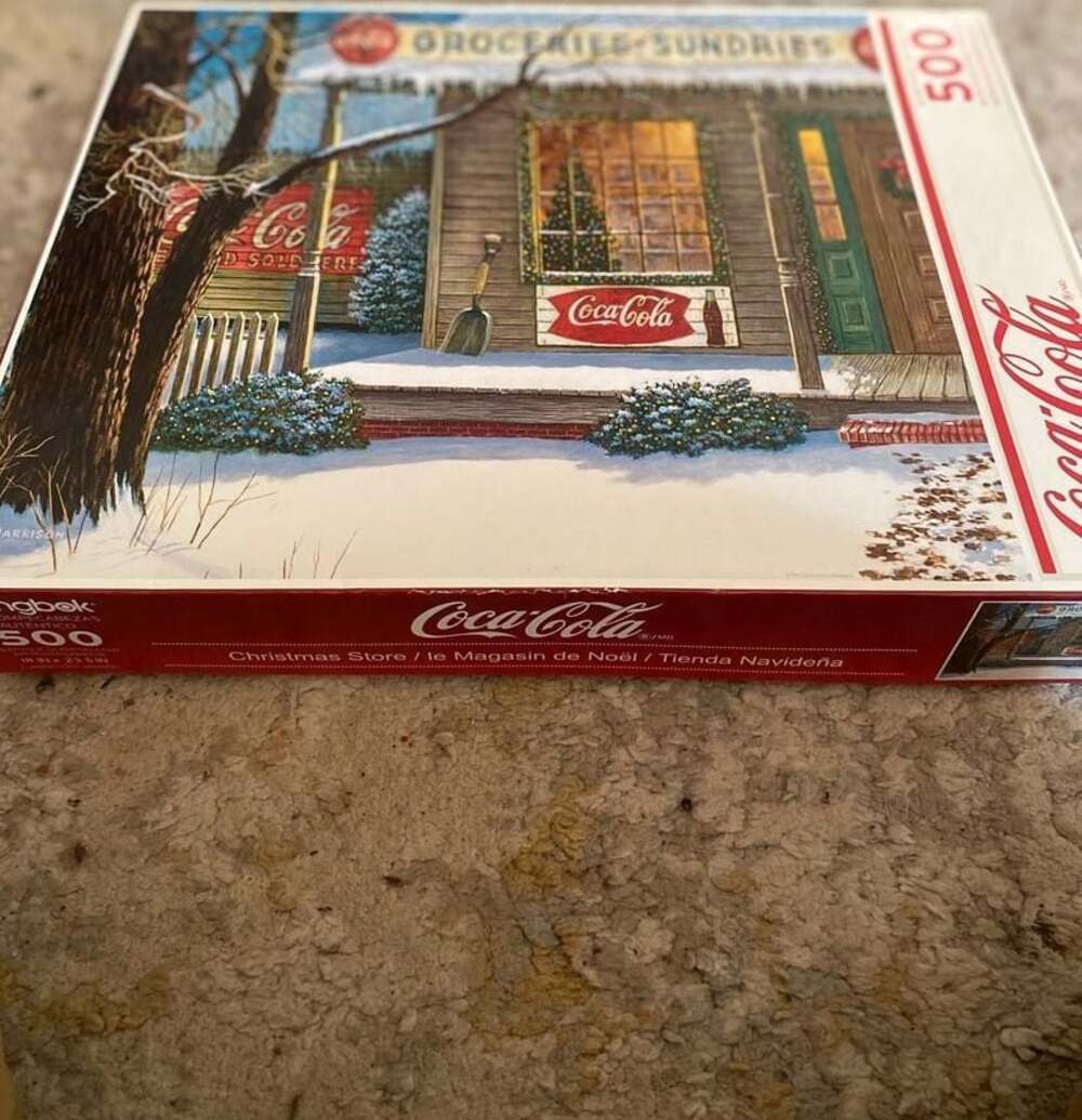Springbok Coca-Cola Christmas Store 500 Piece Jigsaw Puzzle